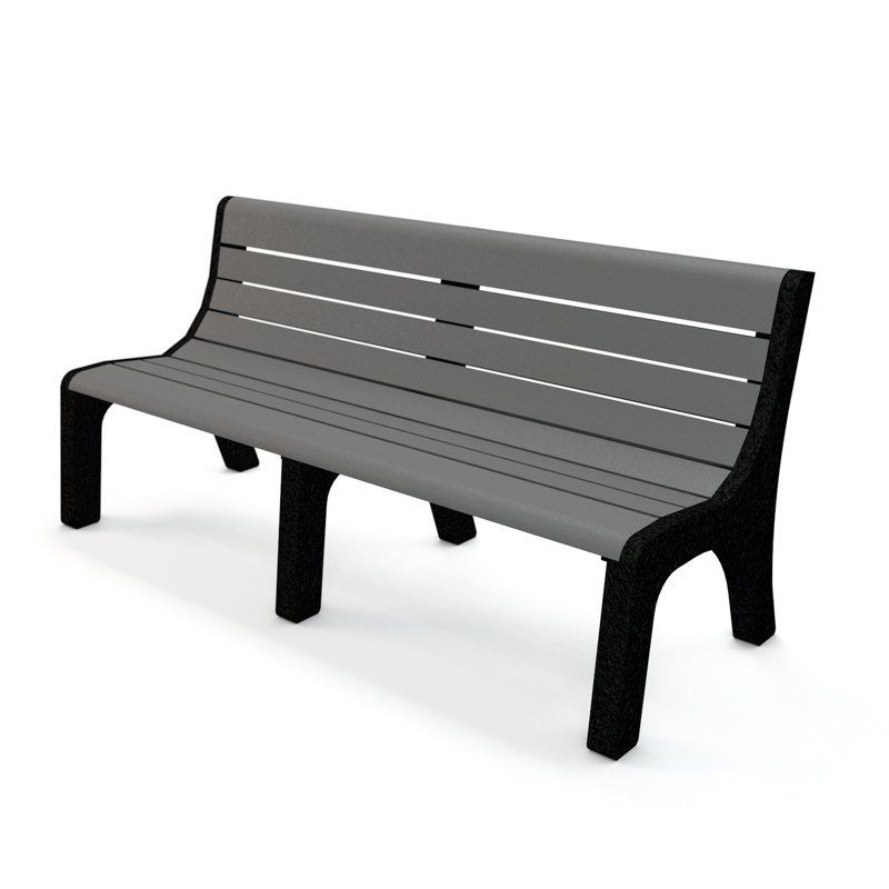 Frog Furnishings Newport Resin Park Bench | Wayfair